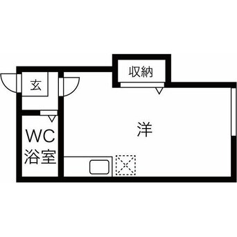 間取図 ラセーヌ八軒