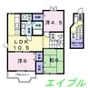 クレスト－ル　Ｃ 3LDKの間取り