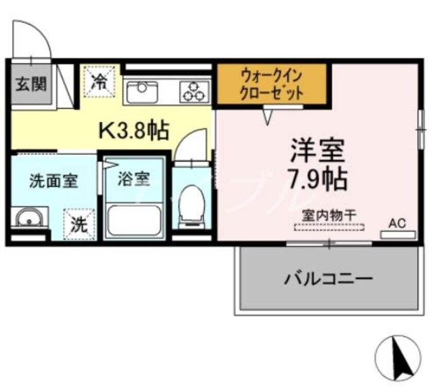 間取図 ラ・レコルト