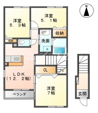 間取図 モンブラン