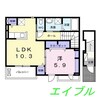 スカイガーデン 1LDKの間取り