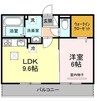 ライフステージ　ツマップ 1LDKの間取り