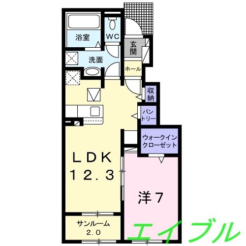 間取り図 ノヴァ　Ⅱ