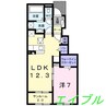 ノヴァ　Ⅱ 1LDKの間取り