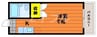FOREVER　RESIDENCE　IMAⅡ　A 1Rの間取り
