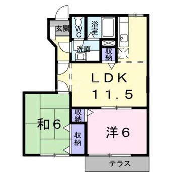 間取図 みやびＨｉｇｈｎｅｓｓＡ棟