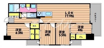 間取図 PIER倉敷