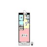 エクセーヌメゾン 1Kの間取り