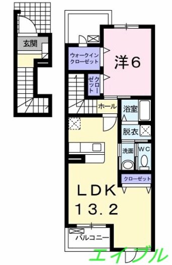 間取図 サンクレストＡ