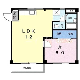 間取図 シティハイツ真野