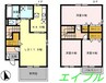 プリムローズ　ベル　A棟 3LDKの間取り