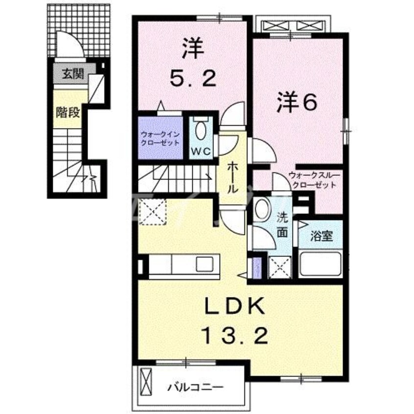 間取図 フィデール・ソウＡ