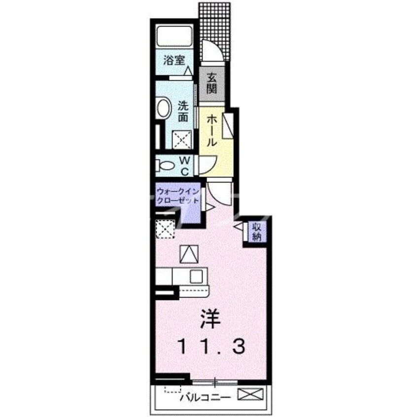 間取図 ハーモニー平野