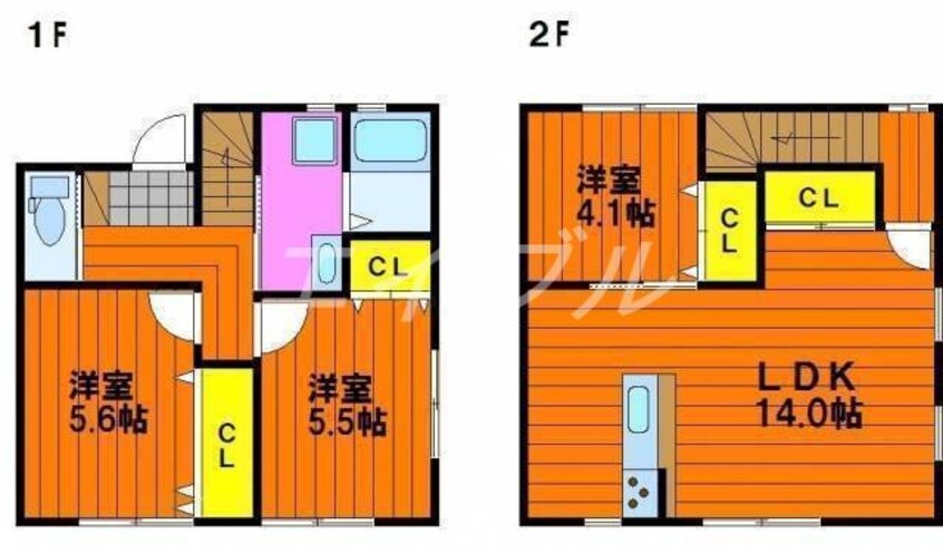 間取図 アーバンライフ白石
