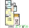pecher奥田 1LDKの間取り