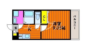 間取図 プライムスクエア青江