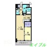 アルファレガロ西古松 1LDKの間取り