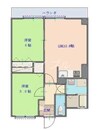リバティー 2LDKの間取り