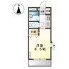 グランチェスタⅡ 1Kの間取り