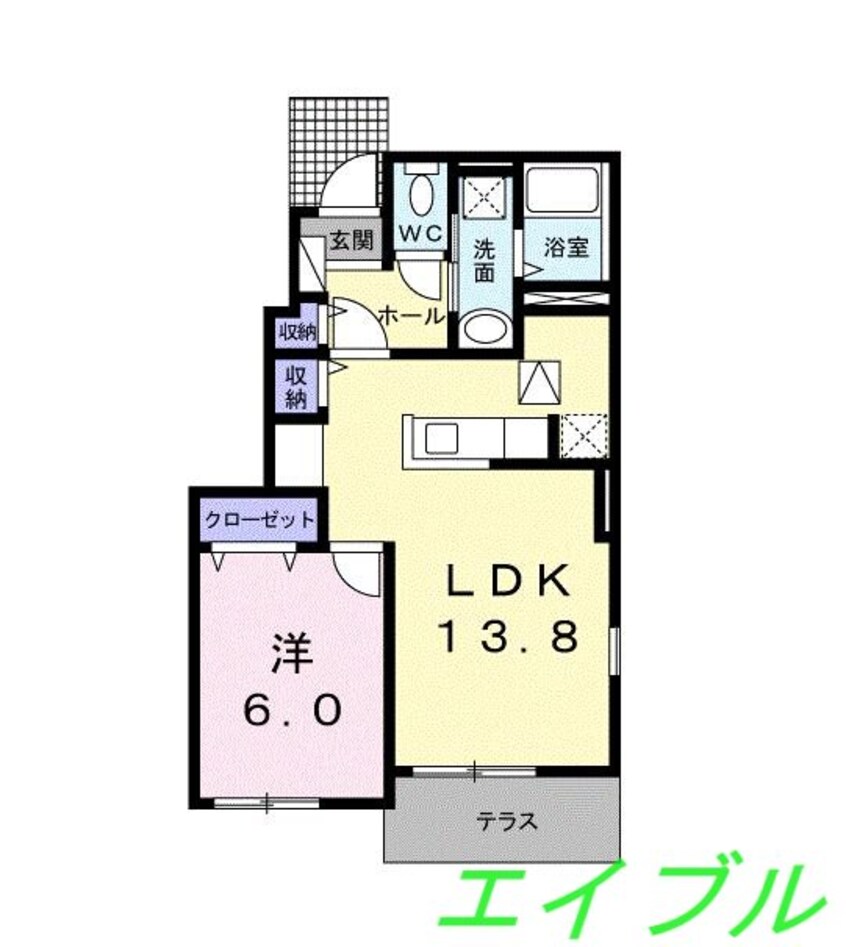 間取図 プチ　グランⅡ
