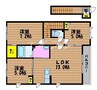 アーバンヒルズＢ棟 3LDKの間取り