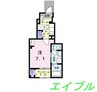 ディリジェント　エイト 1Kの間取り