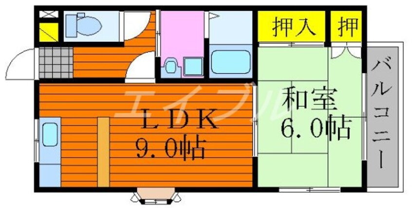 間取図 ハピネス21