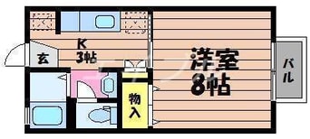 間取図 レインボーハイツ　B棟　