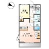 プラスペリティ 1LDKの間取り