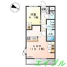 プラスペリティ 1LDKの間取り