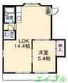 フレグランス延友 1LDKの間取り