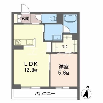 間取図 シャーメゾンＣＯＬＺＡ