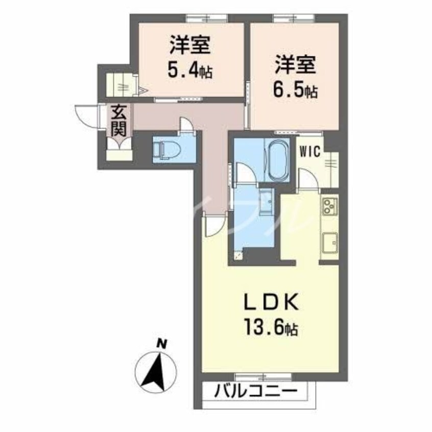 間取図 シャーメゾンＣＯＬＺＡ