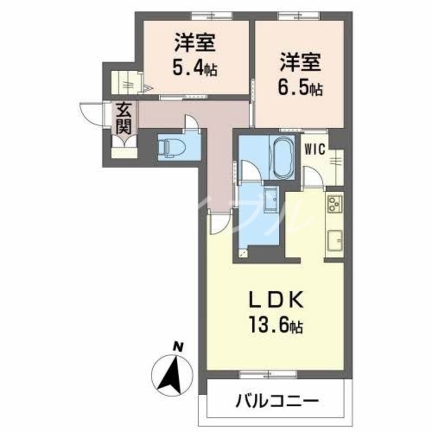 間取図 シャーメゾンＣＯＬＺＡ