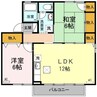 モア・フローレンス　Ｃ棟 2LDKの間取り