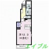 メゾンソレイユ　Ｖ 1Kの間取り