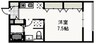 さにぃてらす’06 1Rの間取り