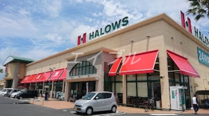 ハローズ当新田店(スーパー)まで874m トゥルーランド錦Ｅ