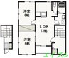 プロスペリティ万倍 2LDKの間取り
