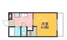 アークヴィラ 1Kの間取り