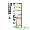 コスモス 1LDKの間取り