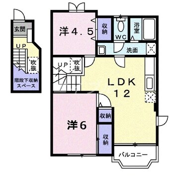 間取図 ニュークレストール藤