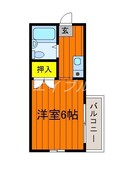 メゾンムシカの間取図