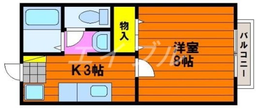 間取図 アルトハイデⅡ　Ｃ棟