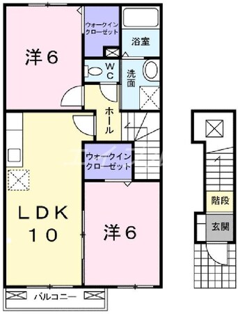 間取図 ベントルナータ　Ｃ