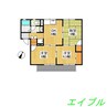 プレジール堀田　2号棟 3DKの間取り