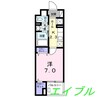 アンジェロ　フェリーチェ 1Kの間取り