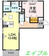 ベイ　ブランシェ浜町 1LDKの間取り