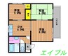 シャーメゾンＧ 3DKの間取り