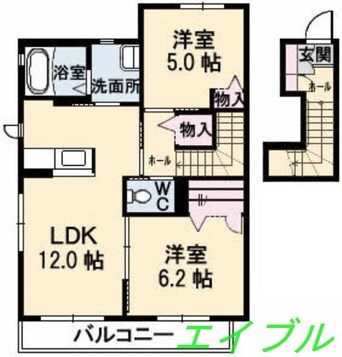 間取図 シャーメゾン・メイホウ